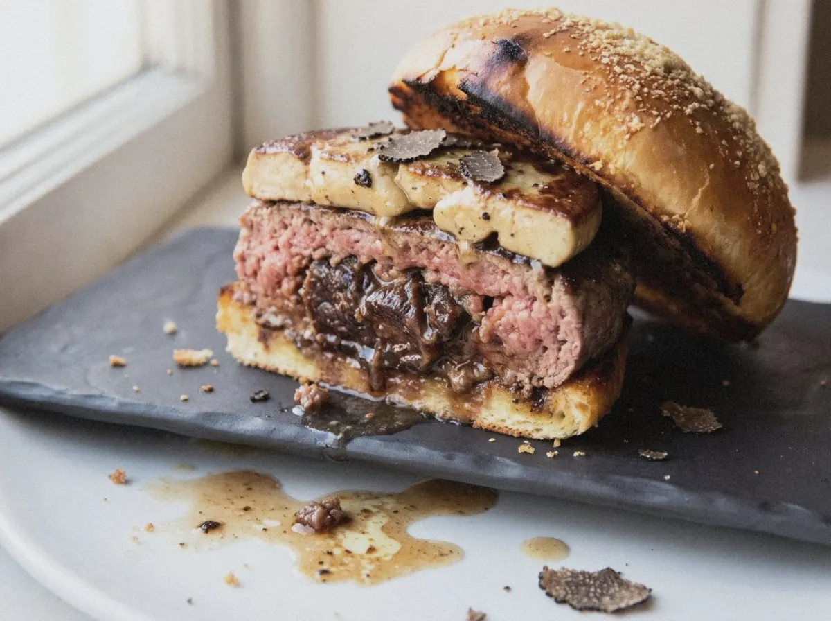 AI illustration of this burger, made from its recipe description